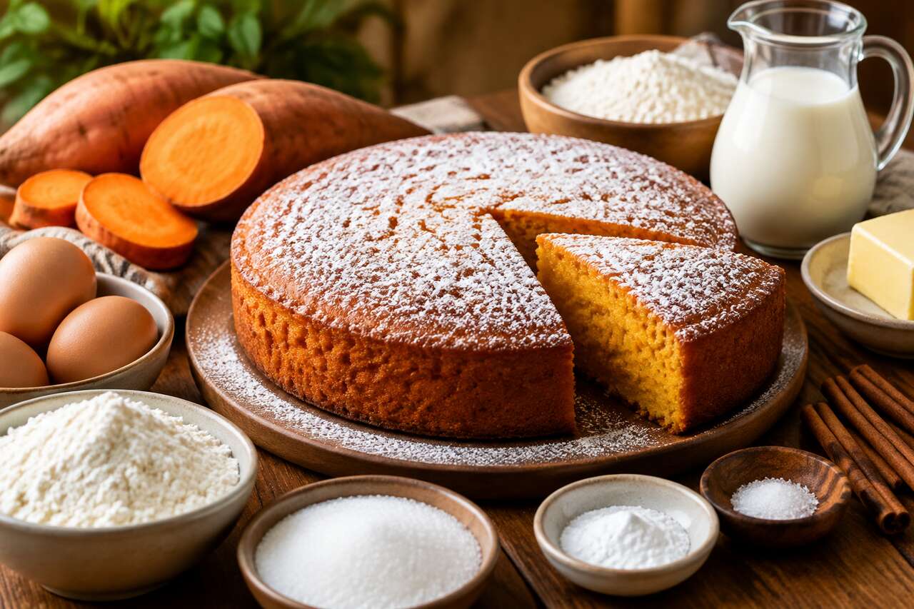Recette de gâteau de patate douce : un délice sucré