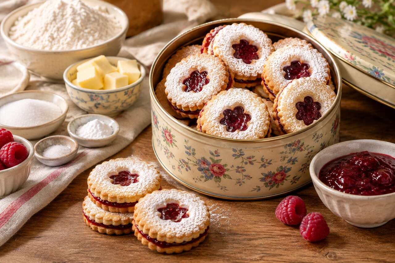 Recette des sablés à la confiture