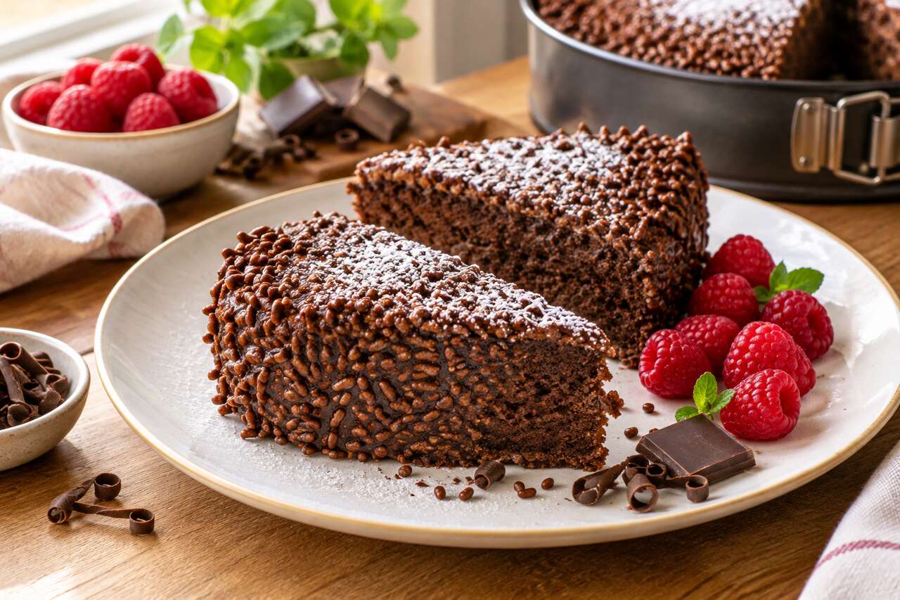 Gâteau aux vermicelles de chocolat : recette facile et gourmande