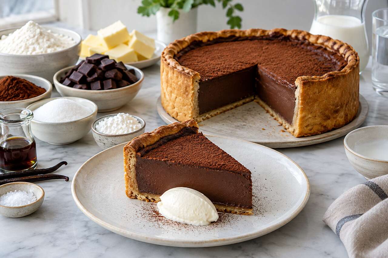 Recette du flan pâtissier au chocolat