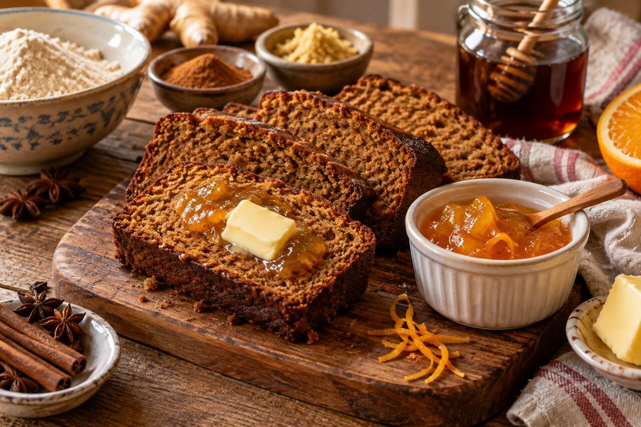 Recette du pain d'épices moelleux et parfumé