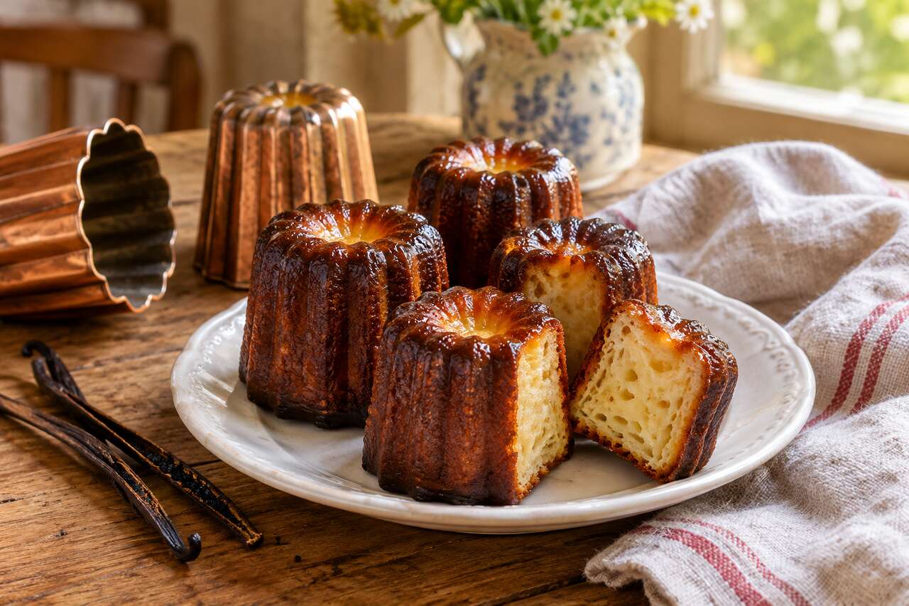 Recette authentique de cannelés girondins maison