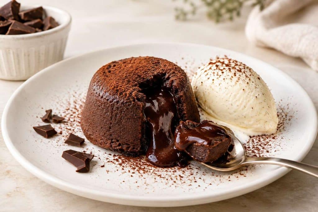 Délice au chocolat fondu : recette gourmande