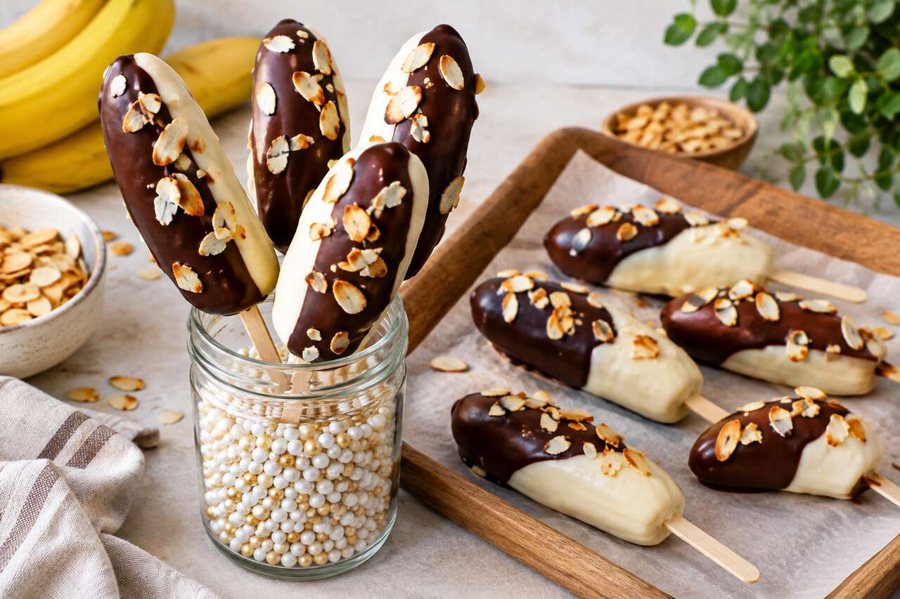 Bananes en chocolat : recette gourmande et facile