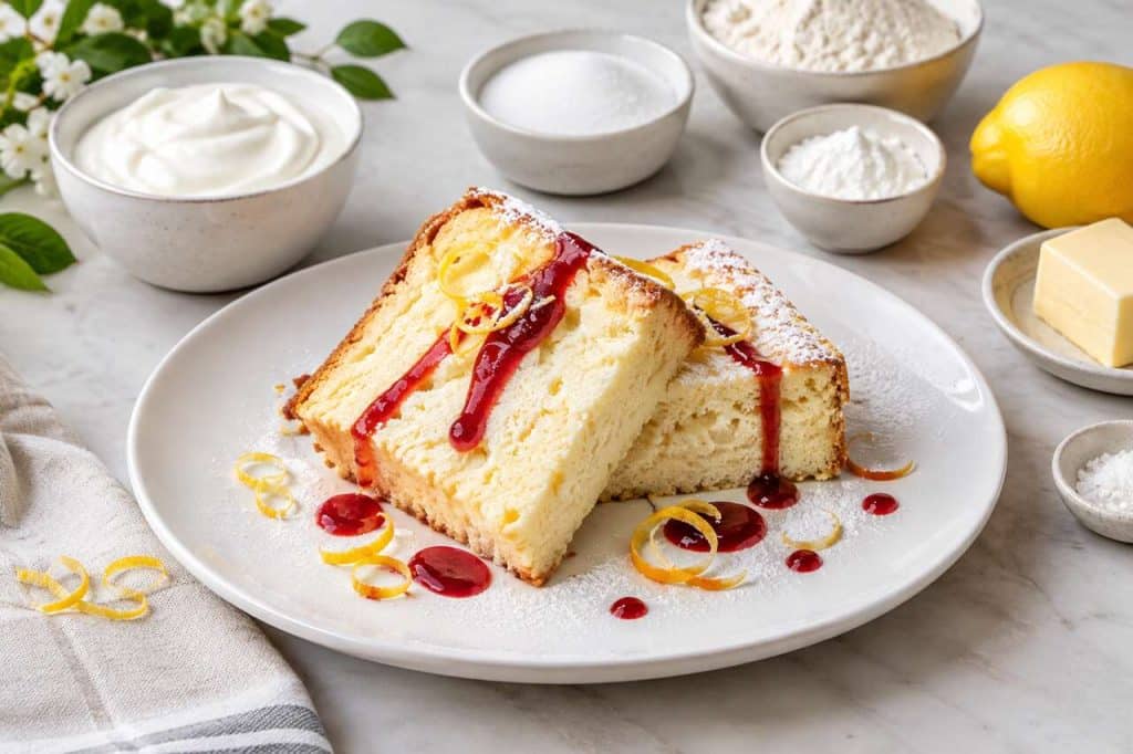 Gâteau au fromage blanc et zeste de citron : recette savoureuse