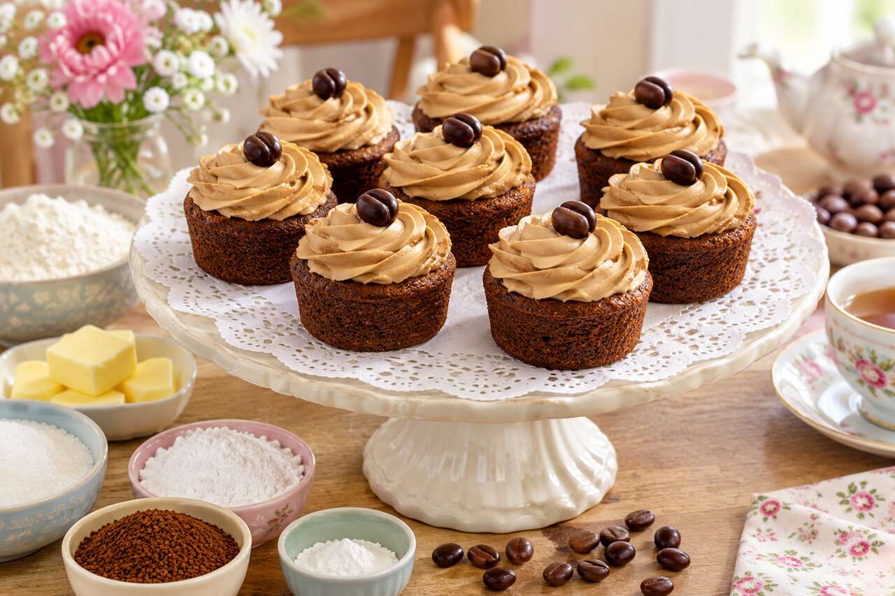 Petits gâteaux moka pour enfants : recette gourmande