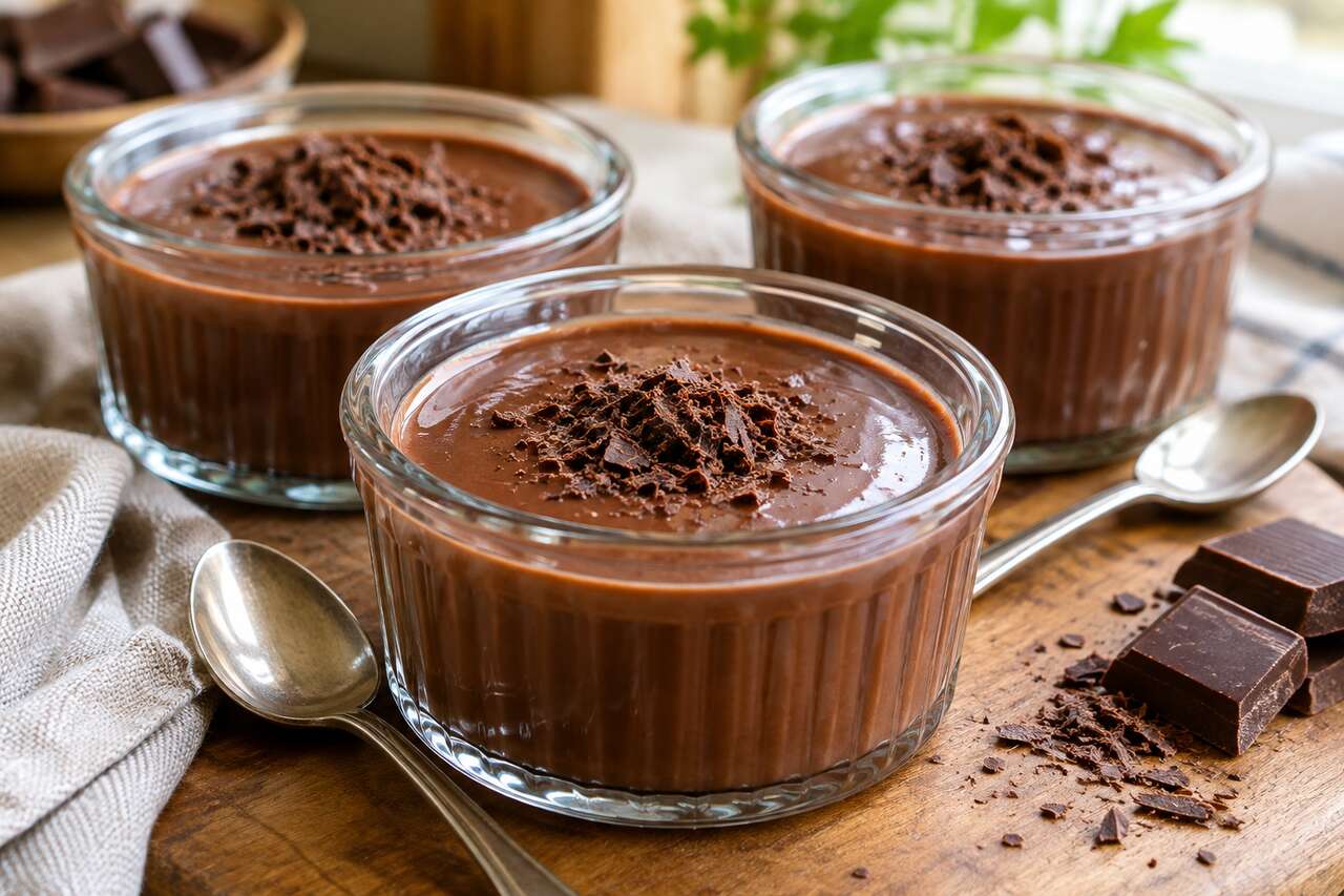 Recette de crème au chocolat maison onctueuse et facile