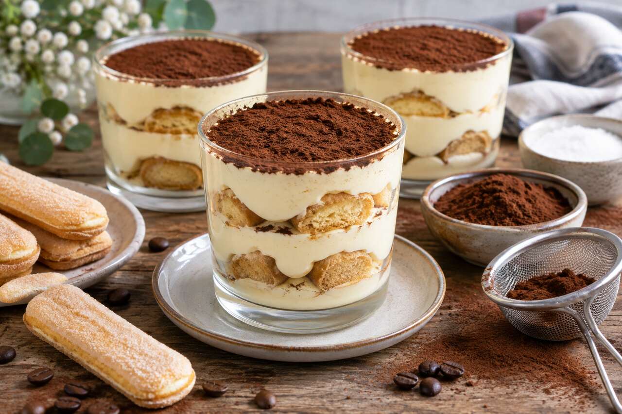 Crème aux boudoirs : recette facile et rapide